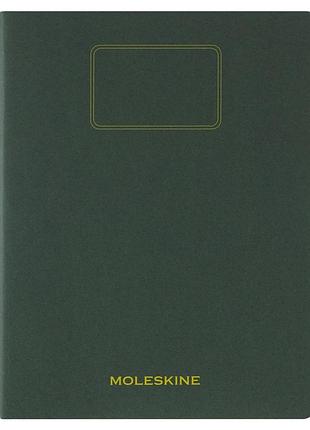 Записная книжка moleskine cahier student xxl, нелинованный миртовый зеленый (chstu73k15)