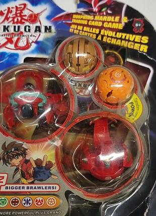 Набор фигурок bakugan battle brawlers (серия b2 / series 1)