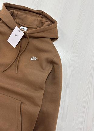 Худі nike brown 2