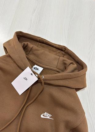 Худі nike brown 4