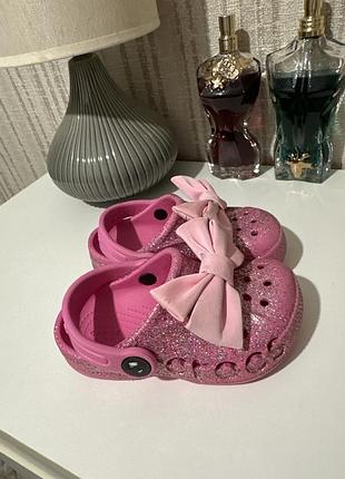 Сабо crocs на дівчинку  с 7 оплата на картку