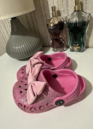 Сабо crocs на дівчинку  с 7 оплата на картку 2