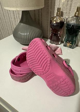 Сабо crocs на дівчинку  с 7 оплата на картку 4