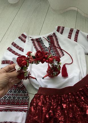 Вишиванка вишита сукня вишите плаття вишита сорочка з ажурними рукавами українська сукня в українському стилі