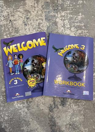 Welcome 3 student’s book & workbook. підручник+робочий зошит