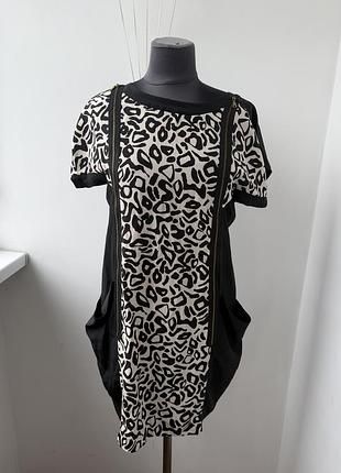 Ексклюзивна шовкова сукня whistles 100% silk з блискавками (s-m)
