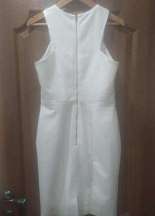 Платье белое h&amp;m 38