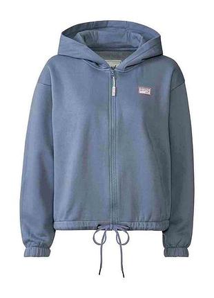 Толстовка з начосом для жінки esmara by apparel 390223 m синій