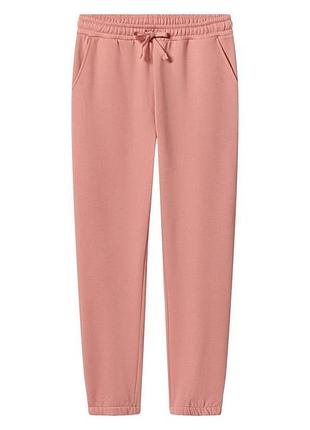 Спортивні штани slim fit з начосом для жінки esmara lidl 492376 s рожевий