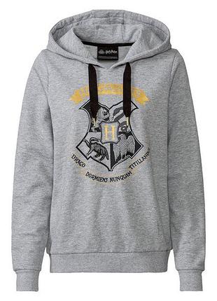 Худи с начесом для женщины disney harry potter 390446 l серый