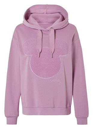 Худі з начосом для жінки disney mickey mouse 464235 l рожевий