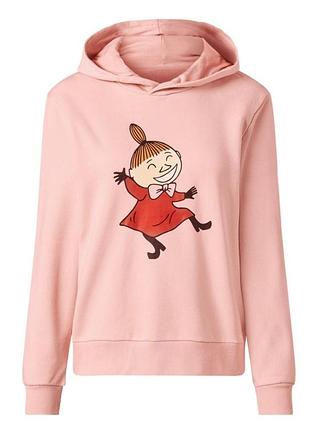 Худи с начесом для женщины esmara lidl 491146 m розовый