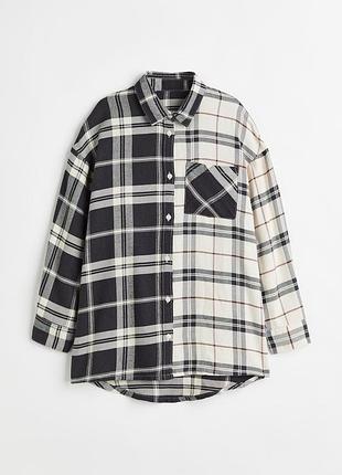 Сорочка вільного крою для дитини h&m у клітку 134 (8–9 років)