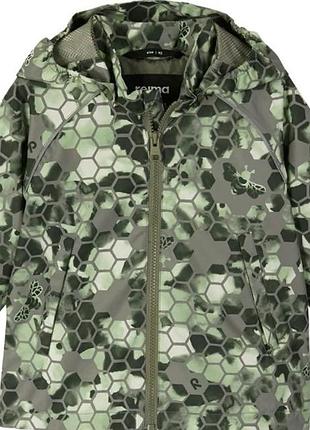 Демисезонная куртка reima hete- greyish green на 4-5 лет, являясь идеальным