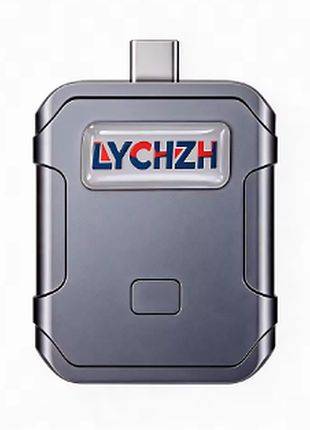 Интеллектуальный адаптер lychzh type-c 140 вт автоматическое самоотключение, защита от перезаряда