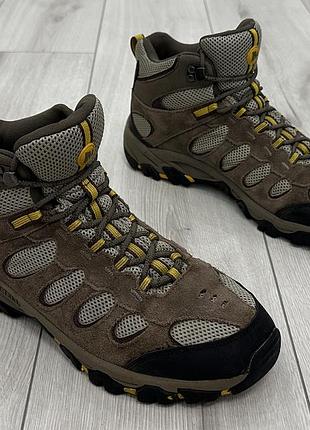 Мужские ботинки merrell ridgepass mid gore-tex (27,5 см)