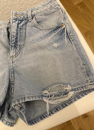 Шорти джинсові h&m 4