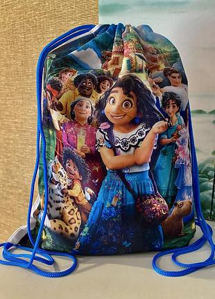 Disney encanto дитяча сумка мішечок на завʼязках рюкзак 🎒 дісней енканто дисней энканто