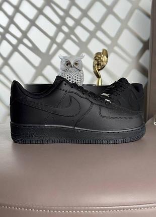 Nike air force 1 low all black