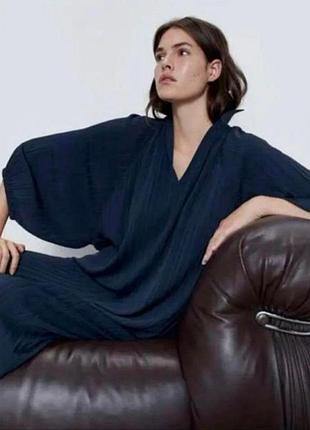 🥰цупка сукня плісе zara s