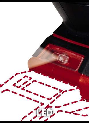 Аккумуляторный перфоратор einhell te-hd 18/20li - solo, sds-plus 7