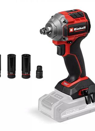 Акумуляторний ударний гайковерт einhell professional tp-cw 18/260-c li bl-solo (4510090)