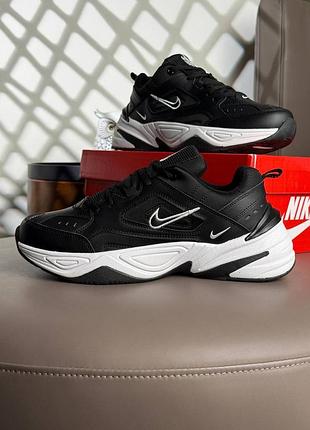 Nike m2k tekno m black white