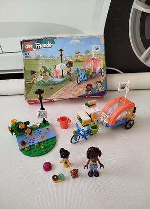 Конструктор 41738 lego friends велосипед для порятунку собак 125 деталей