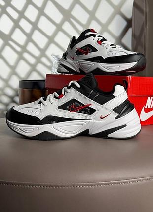 Nike m2k tekno w white black red