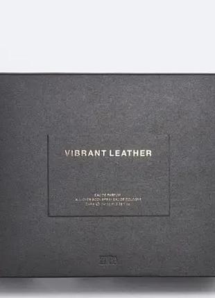 Zara vibrant leather 100ml + body spray 100ml