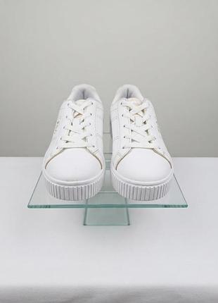 Брендовые белые кеды кроссовки fila, р. 33.5 (на стопу 21-21.5 см)