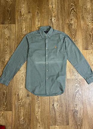 Оригінальна чоловіча сорочка polo by  ralph lauren plaid cotton shirt