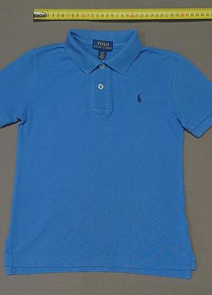 Плечі 29 см polo ralph lauren size 4/4т   синє дитяче  поло 
100% cotton