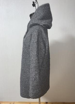 Стильное пальто с капюшоном 🧥пальто чебурашка6 фото