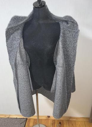Стильное пальто с капюшоном 🧥пальто чебурашка8 фото