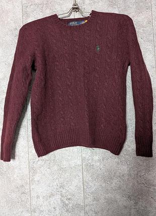 Светр на с-м на 90 %шерстяний polo ralph lauren