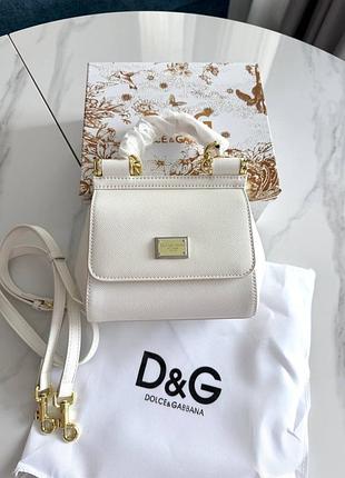 Сумка dolce & gabbana white