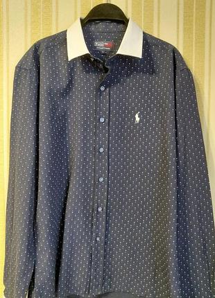 Чоловіча сорочка polo by ralph lauren (розмір l)