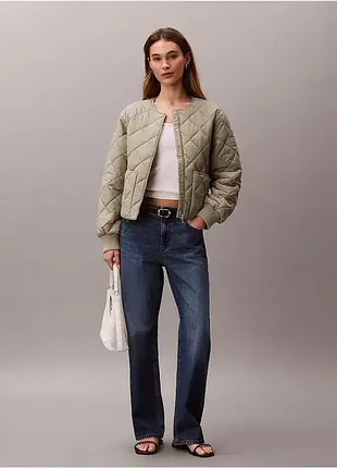 Стьобана куртка бомбер calvin klein оригінал
