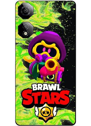 Чехол силиконовый бампер для zte nubia neo 2 5g с героем бравл корделиус brawl
