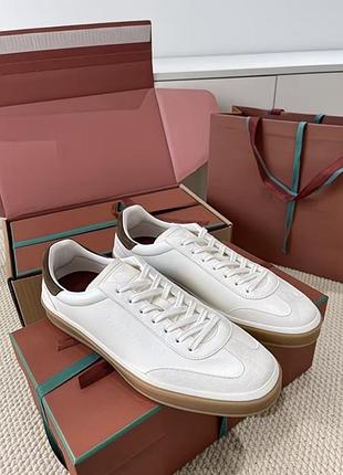 Кеди білі loro piana