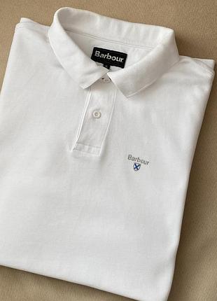 Чоловіче біле поло barbour, розмір xl