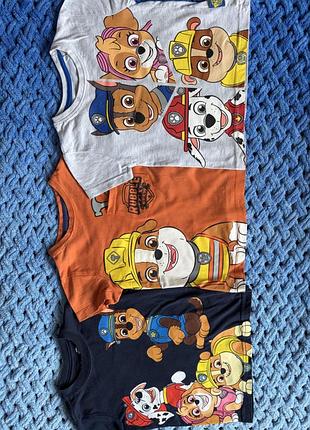 Набір paw patrol щенячий патруль футболки