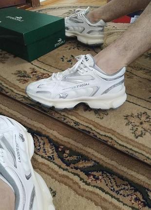 Кроссовки lacoste 43 оригинал 27,5см 6