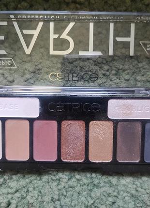 Палетка тіней catrice the epic earth collection 010 inspired by nature