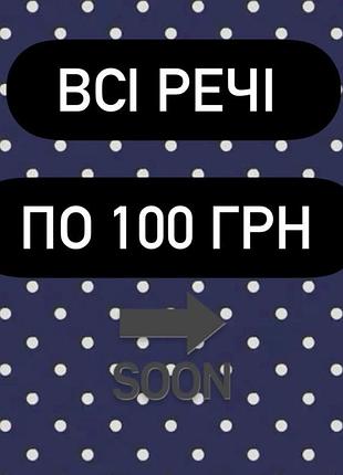 Речі по 100 грн хс