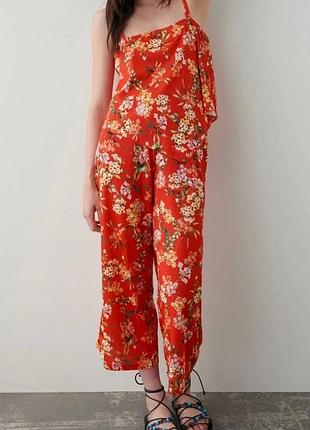 Костюм zara топ + штани