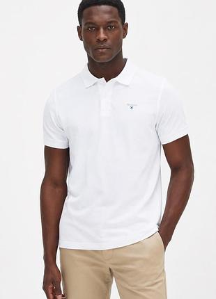 Чоловіче біле поло barbour, розмір xl