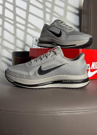 Nike pegasus premium light grey black
