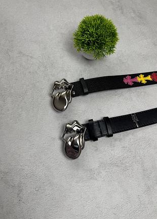 Ремінь chrome hearts x the rolling stones